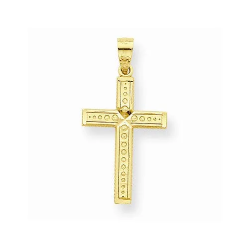 10k Yellow Gold Cross pendant