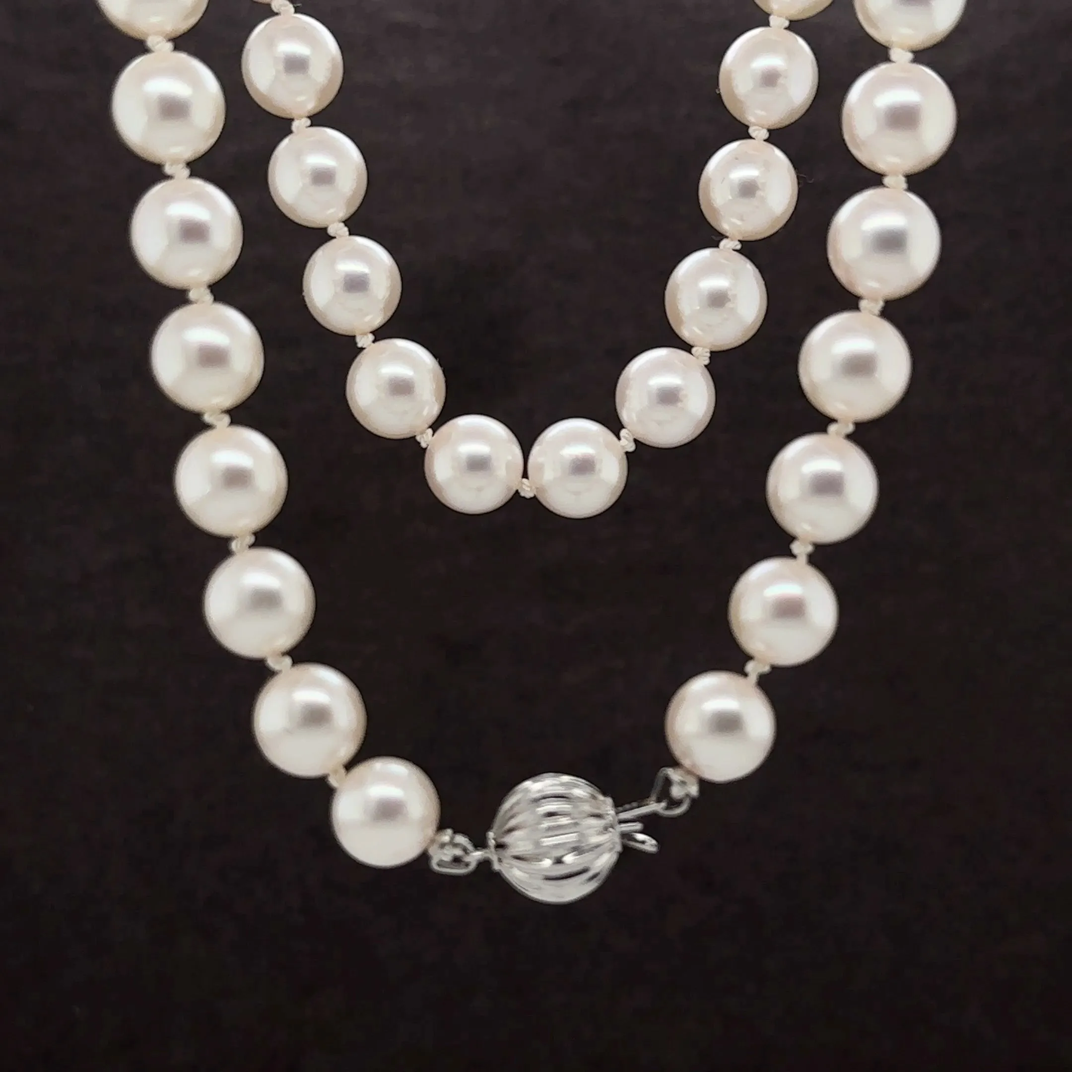 14KW Natural White Pearl Fashion Necklace