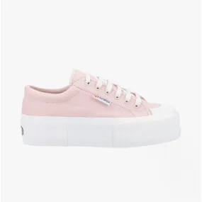 2631 STRIPE PLATFORM Ladies Trainers Pink