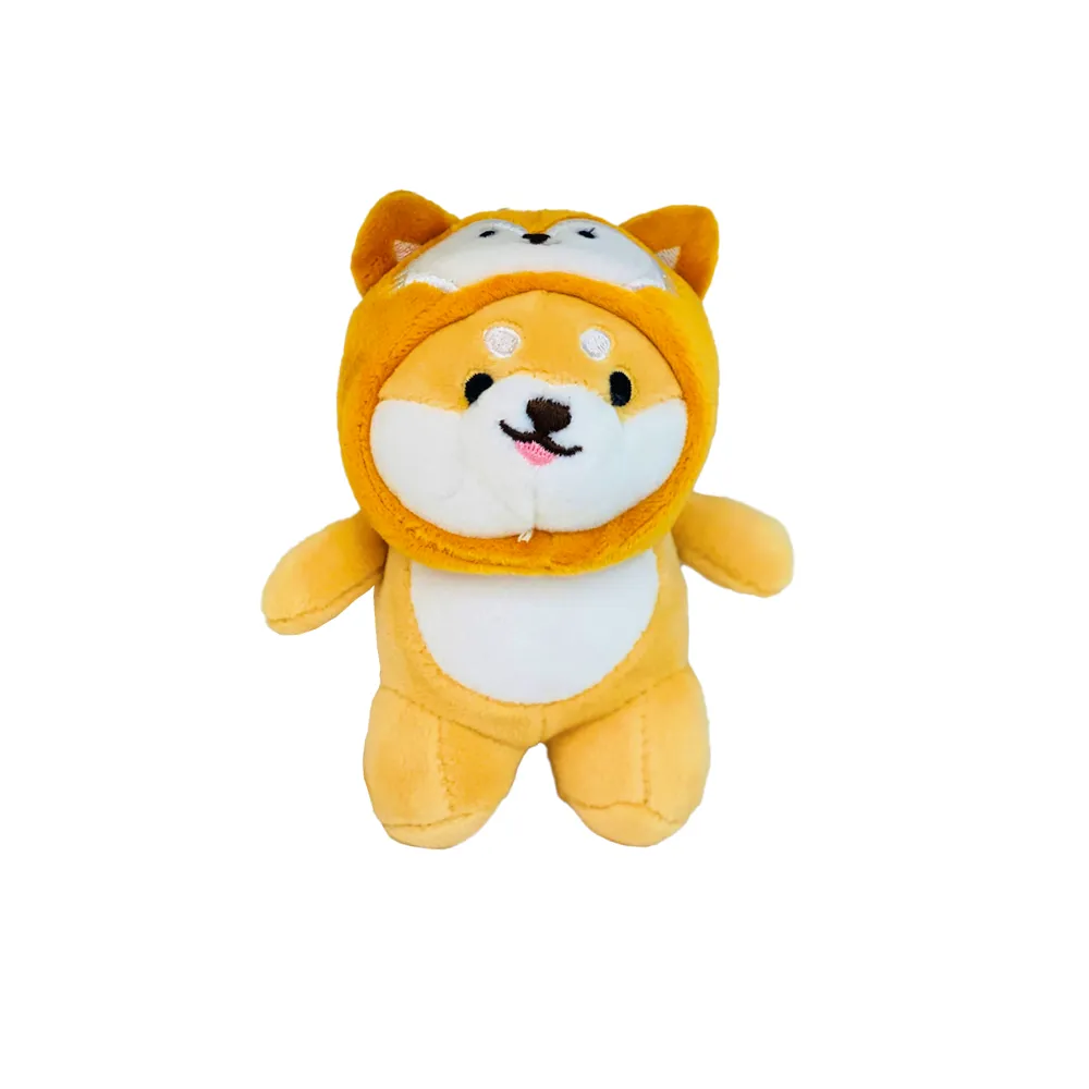 5.1in. Mini Family Series Hanging Ornament(Fox Hat Shiba Inu)