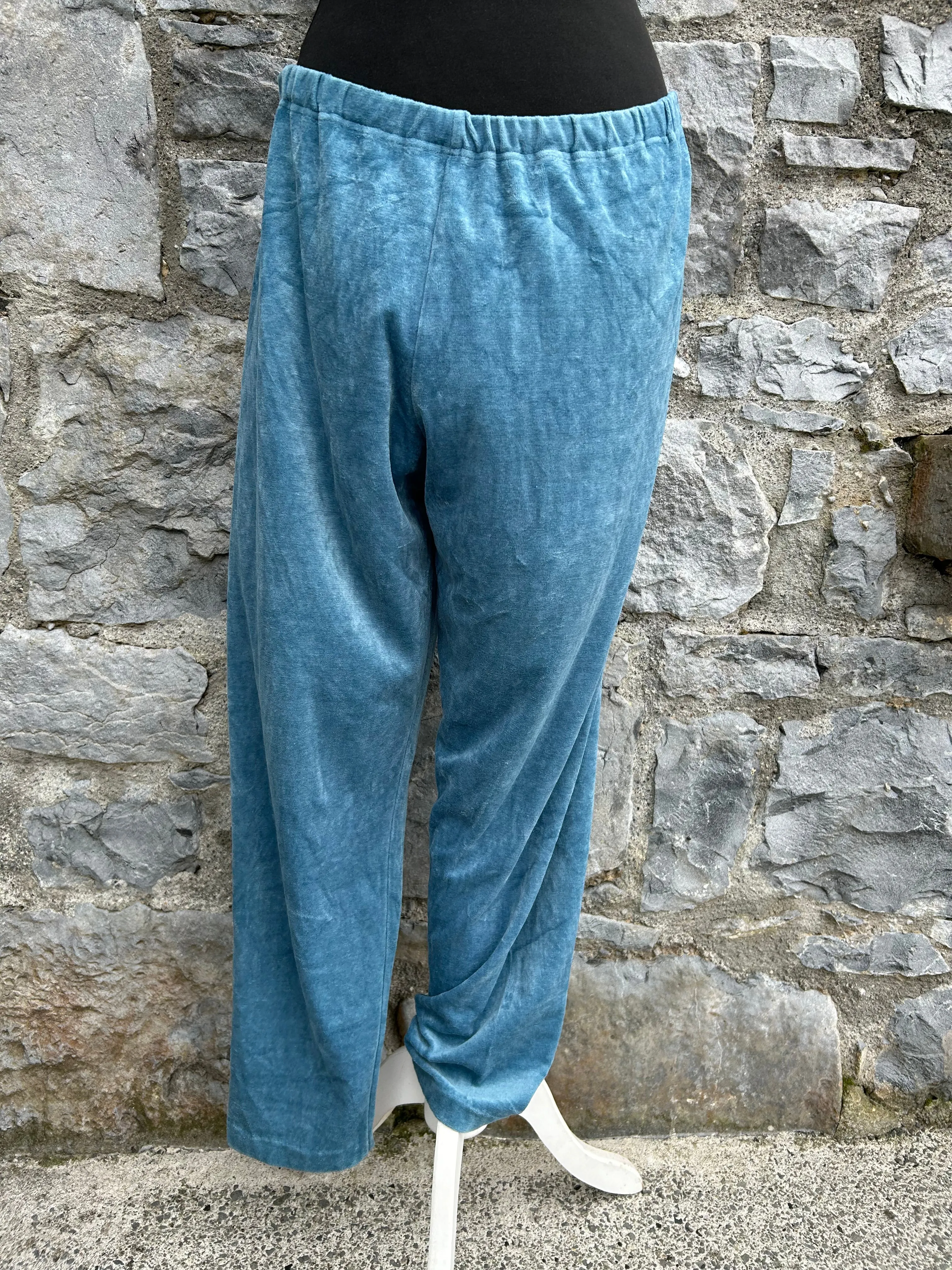 80s petrol velour tracksuit uk 14