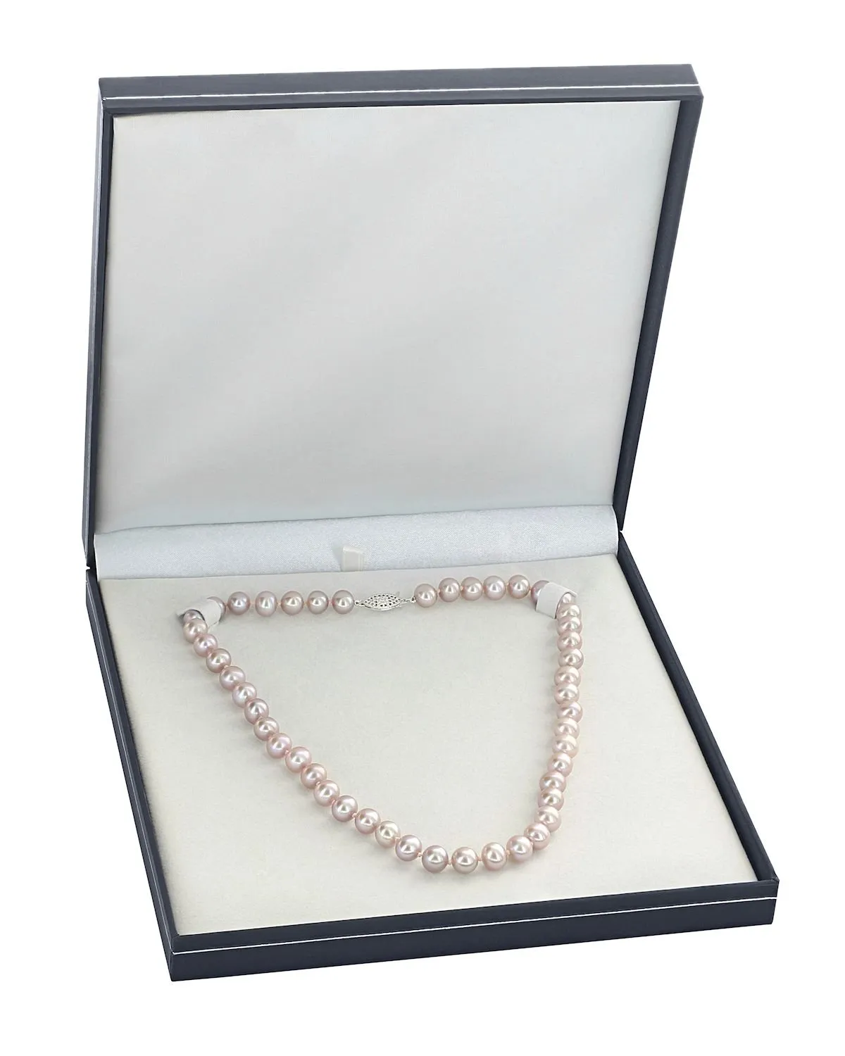 8.5-9.5mm Peach Freshwater Pearl Necklace - AAAA Quality