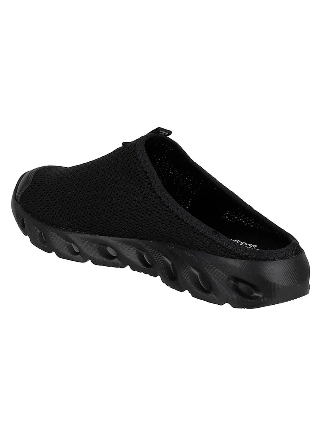 Active Slipper Lifestyle Men Charcoal Black Slip-Ons