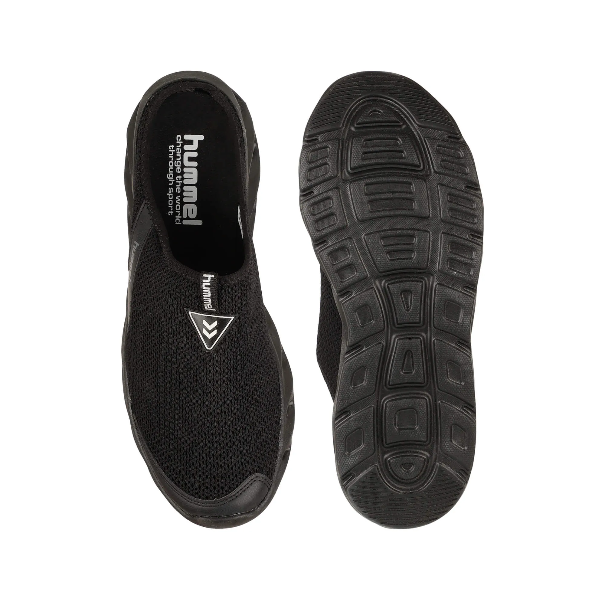 Active Slipper Lifestyle Men Charcoal Black Slip-Ons