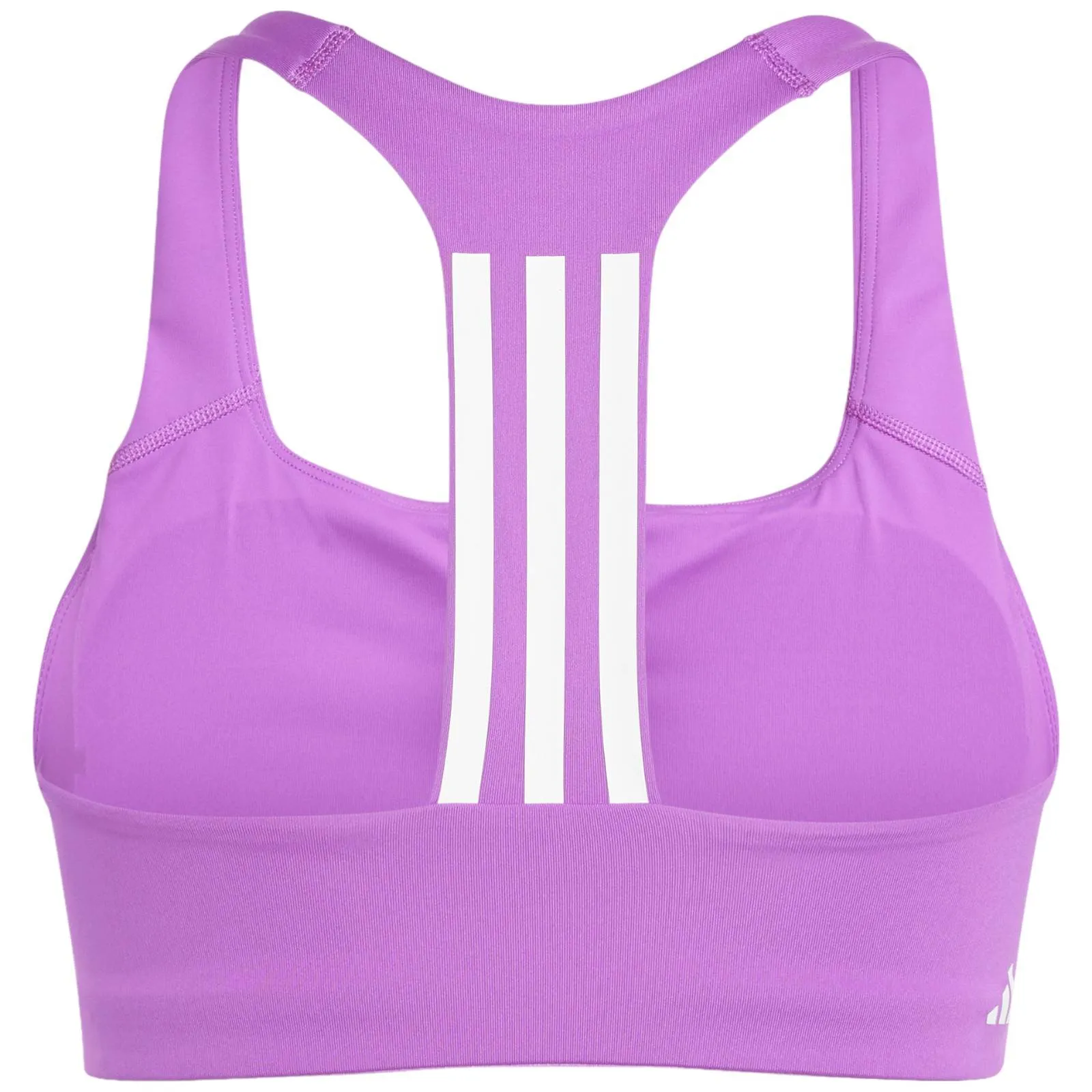 adidas Powerimpact Training Medium Support 3-Stripe Womens Bra