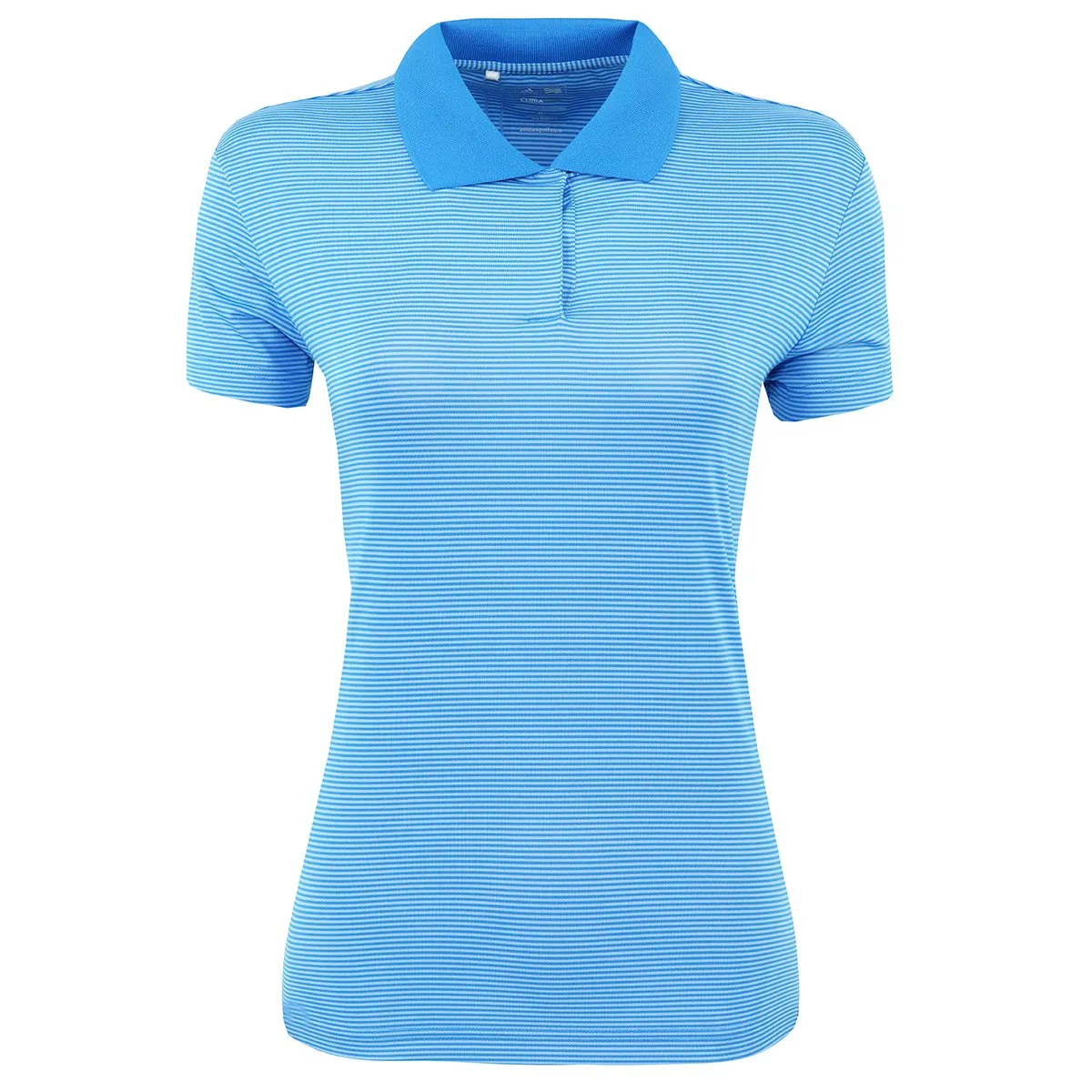 adidas Women's Climalite Classic Striped Polo