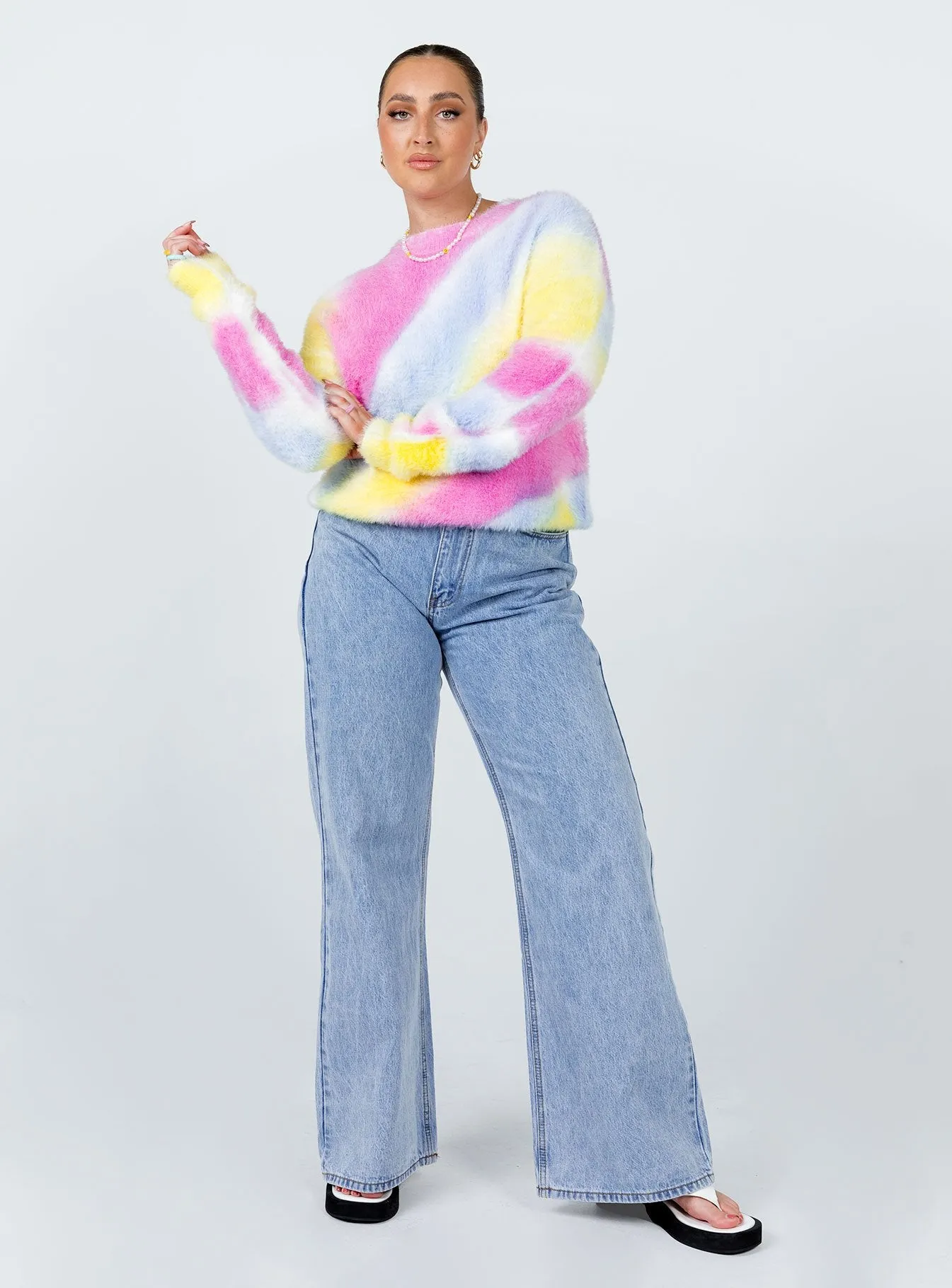 Anika Tie Dye Jumper Multi