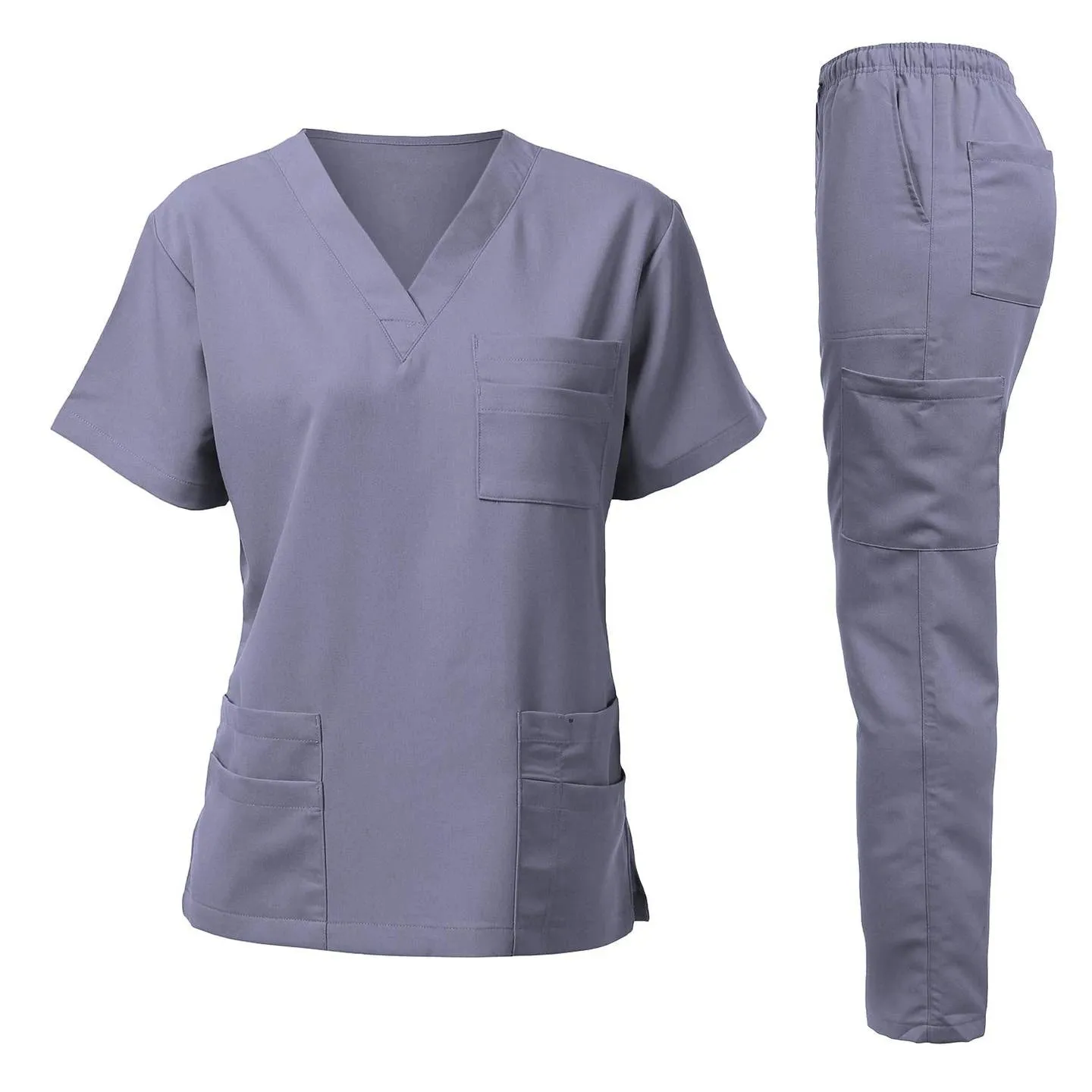 Anti-Wrinkle Soft Nursing Scrubs Set