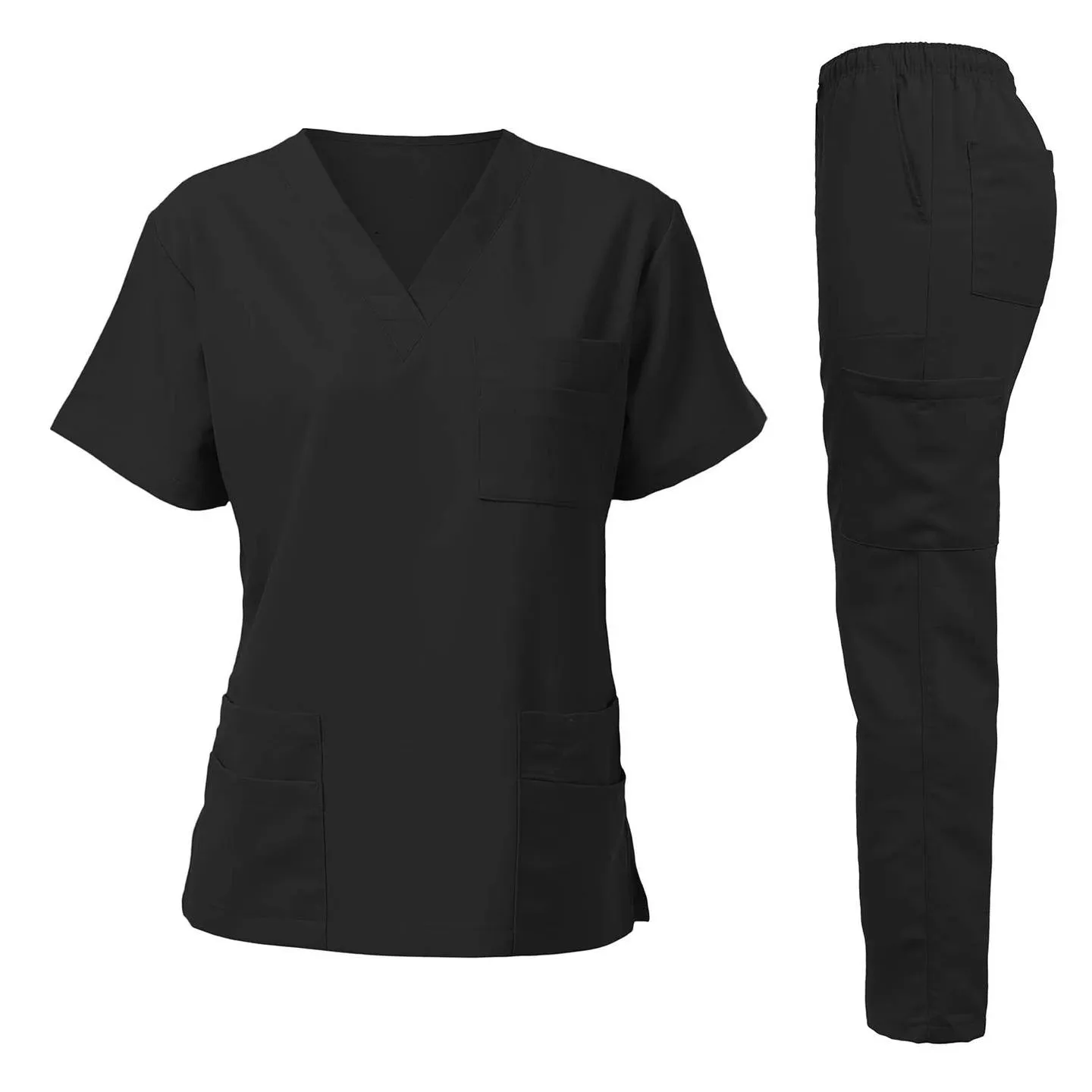 Anti-Wrinkle Soft Nursing Scrubs Set