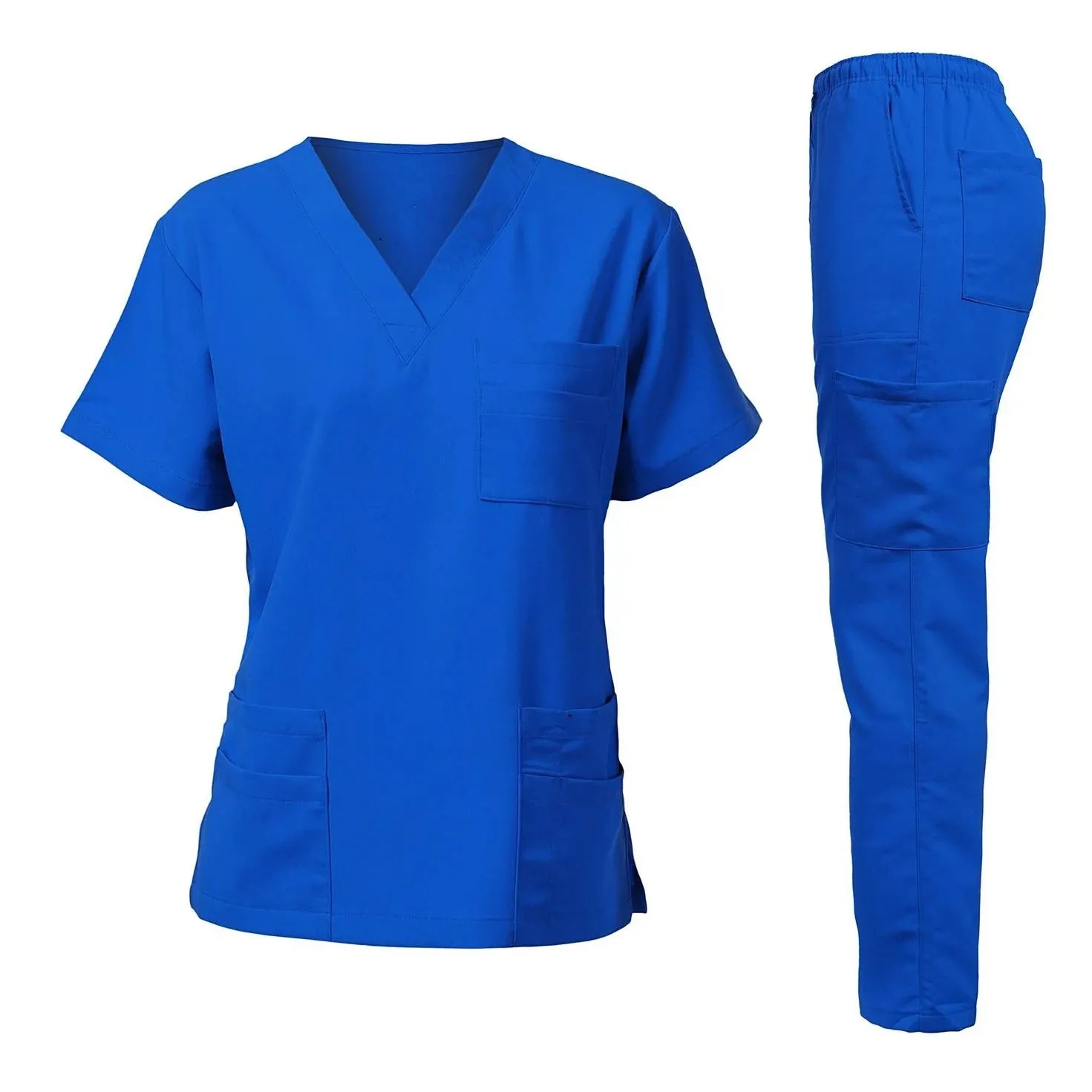 Anti-Wrinkle Soft Nursing Scrubs Set