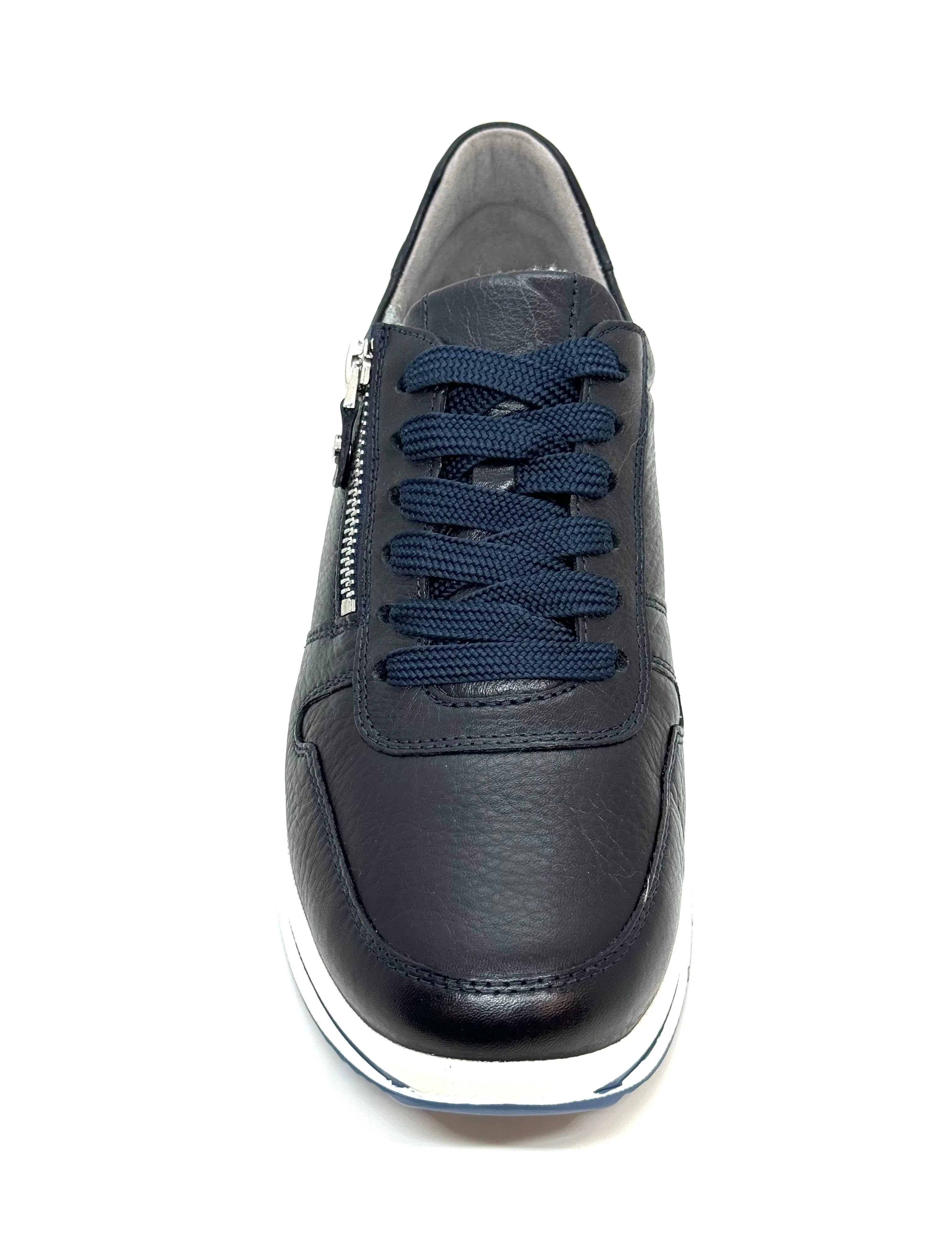 Ara Ladies Sapporo Lace Up Zip Side Sneaker