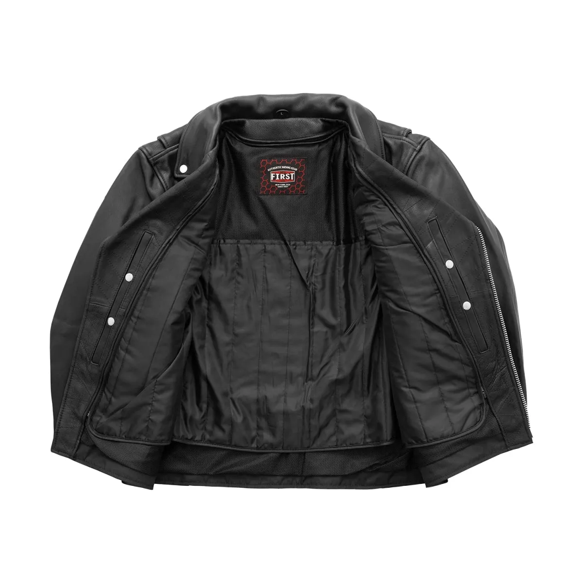 Arnold Men's Motorcycle Leather Jacket