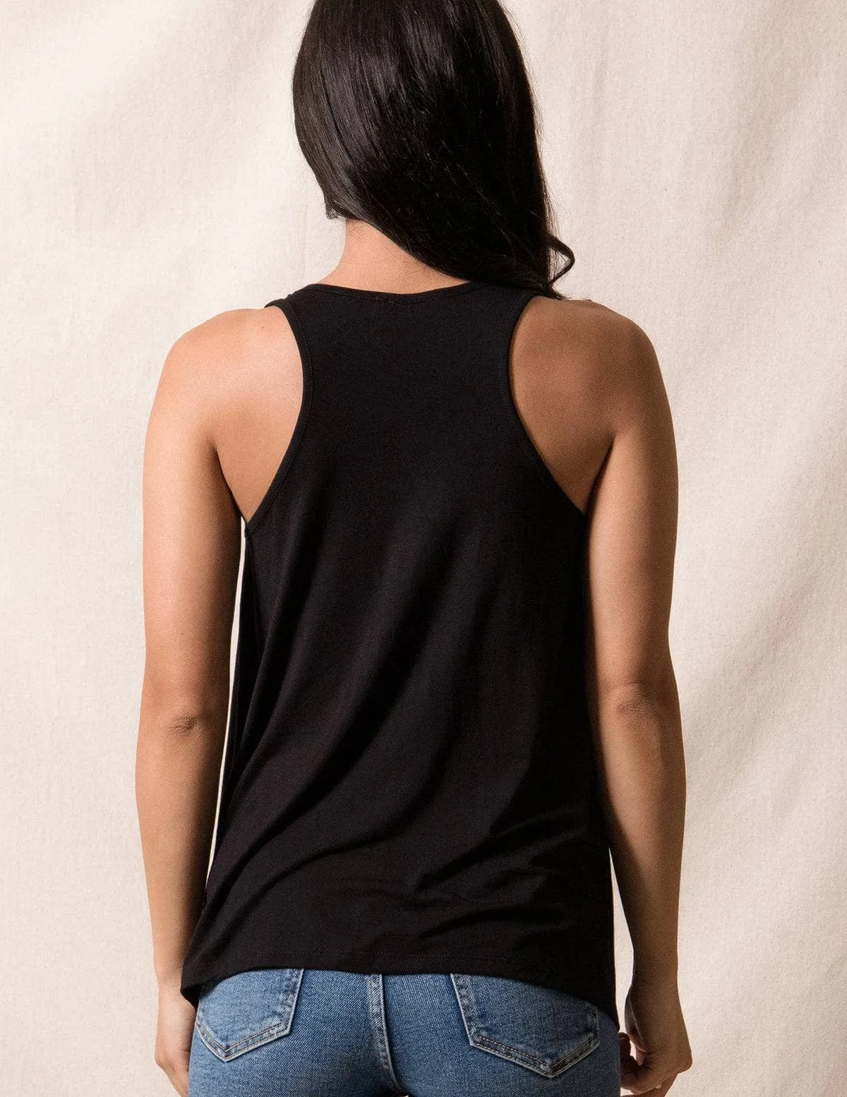 Bamboo Layered Tank - As-Is-Clearance