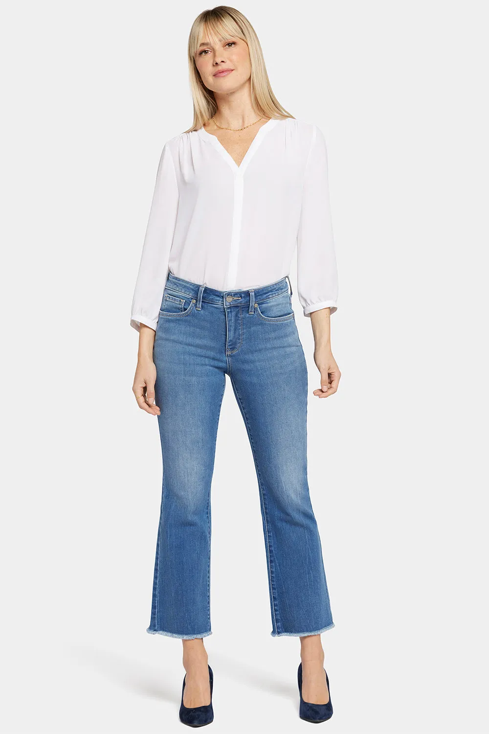 Barbara Bootcut Ankle Jeans - Fairmont