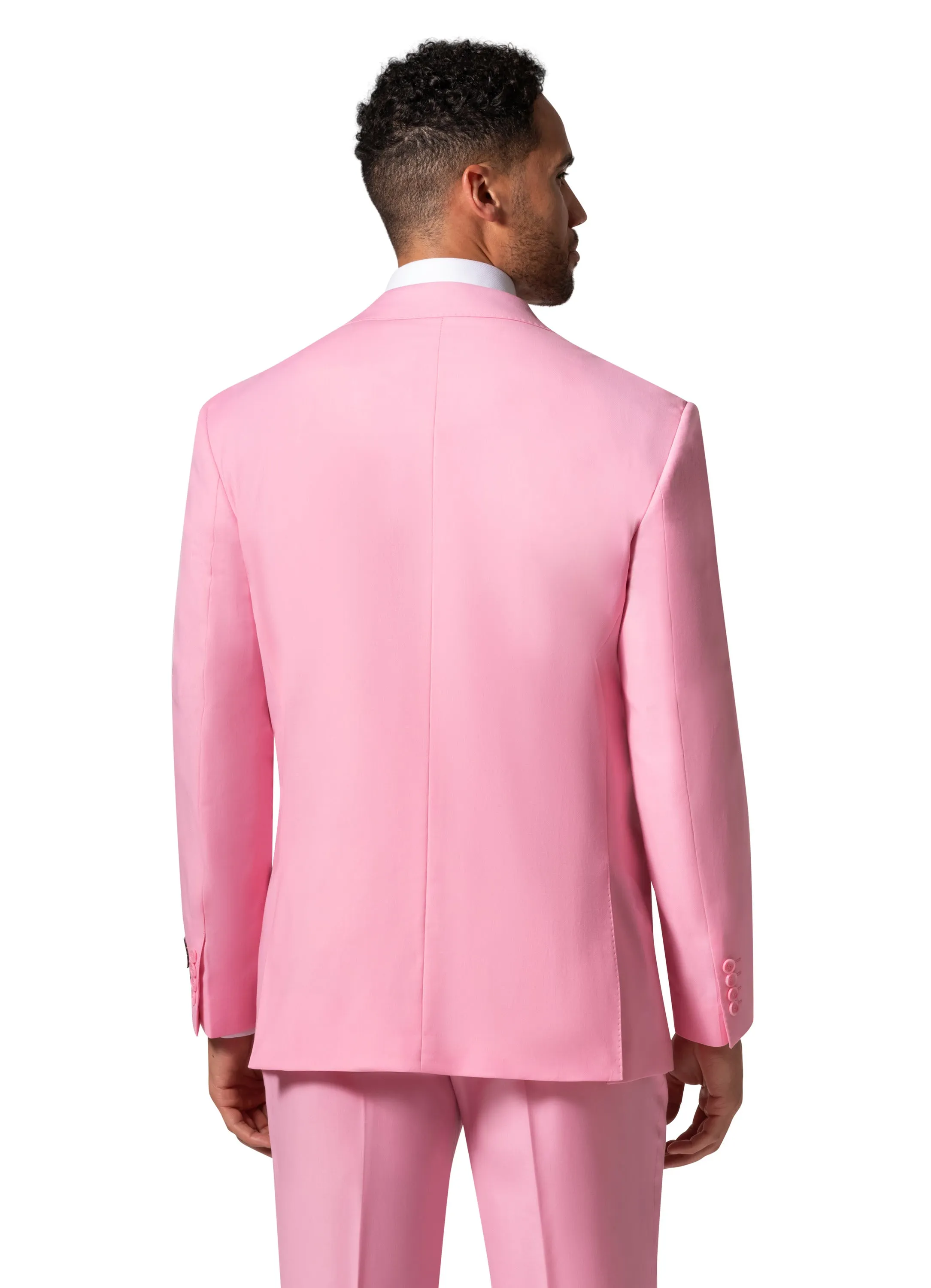 Berragamo Elegant - 10174.001 Wool Suit Modern Peak - Pink