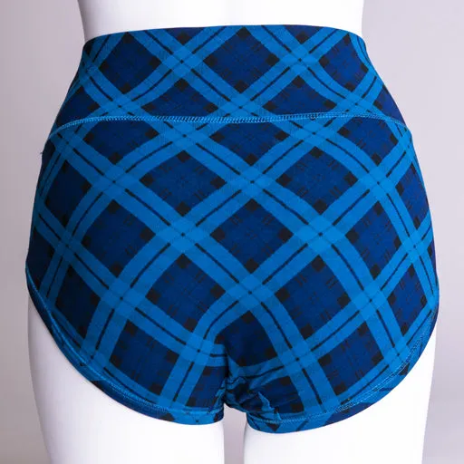 Blue Sky La Gaunche Teal Plaid