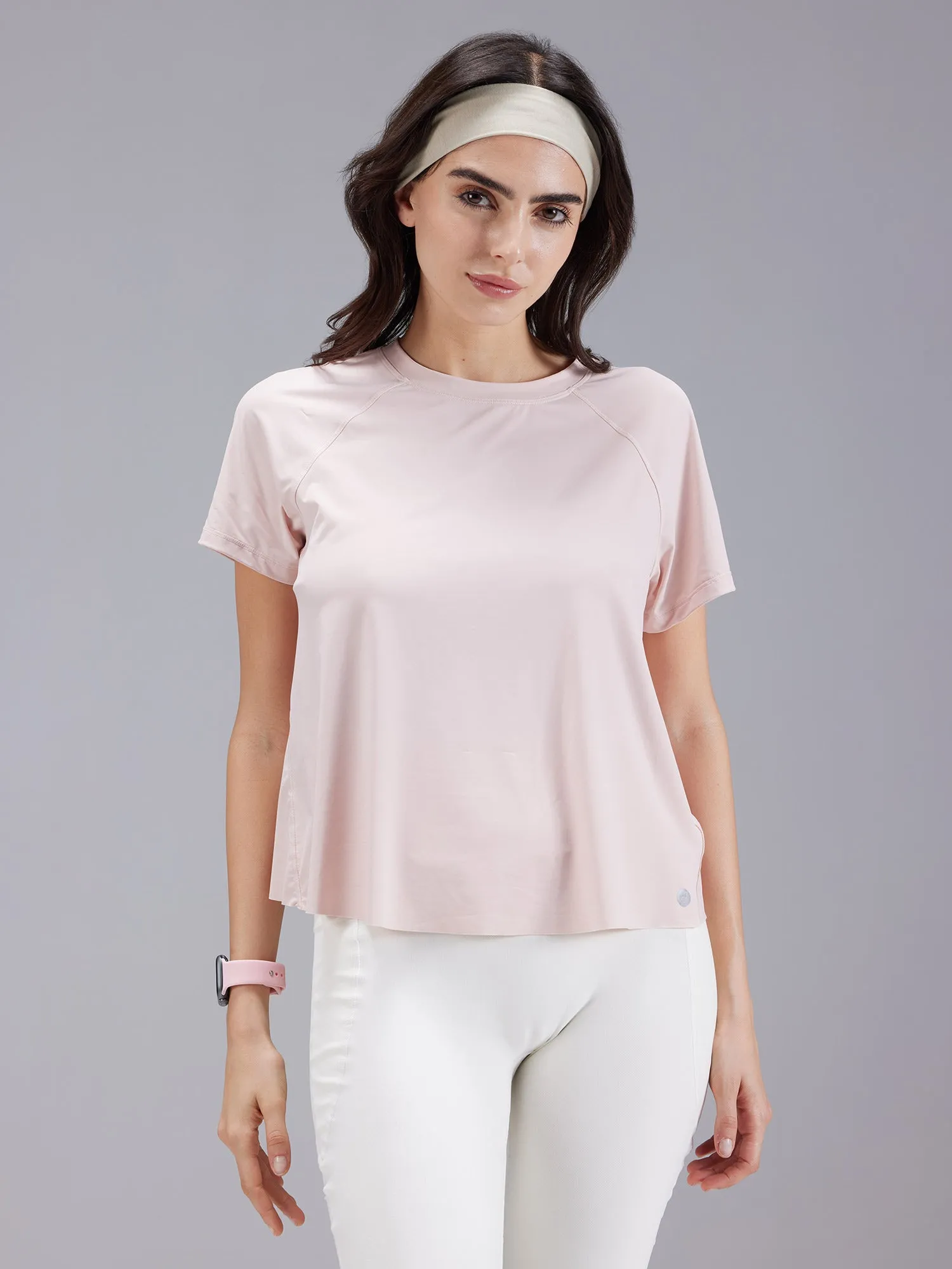 Blush Overlap Tee