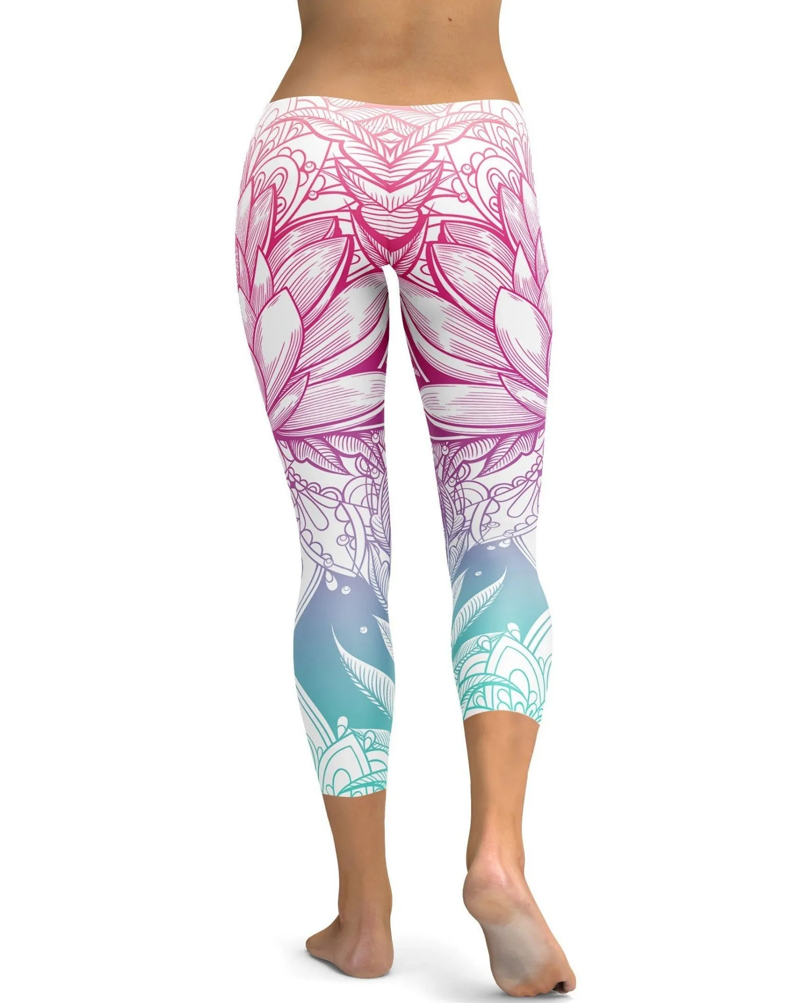 Bright Lotus Capris