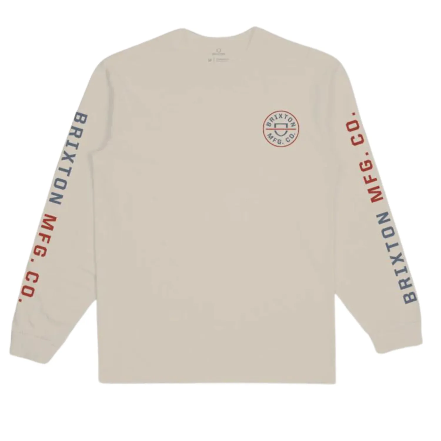 Brixton Men's Crest Long Sleeve Tee 2024