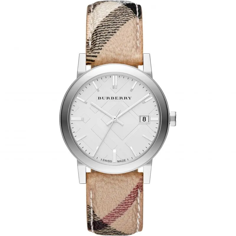 Burberry BU9025 The City Haymarket Check 38mm Watch