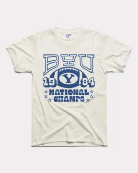 BYU Football 1984 National Champs White T-Shirt