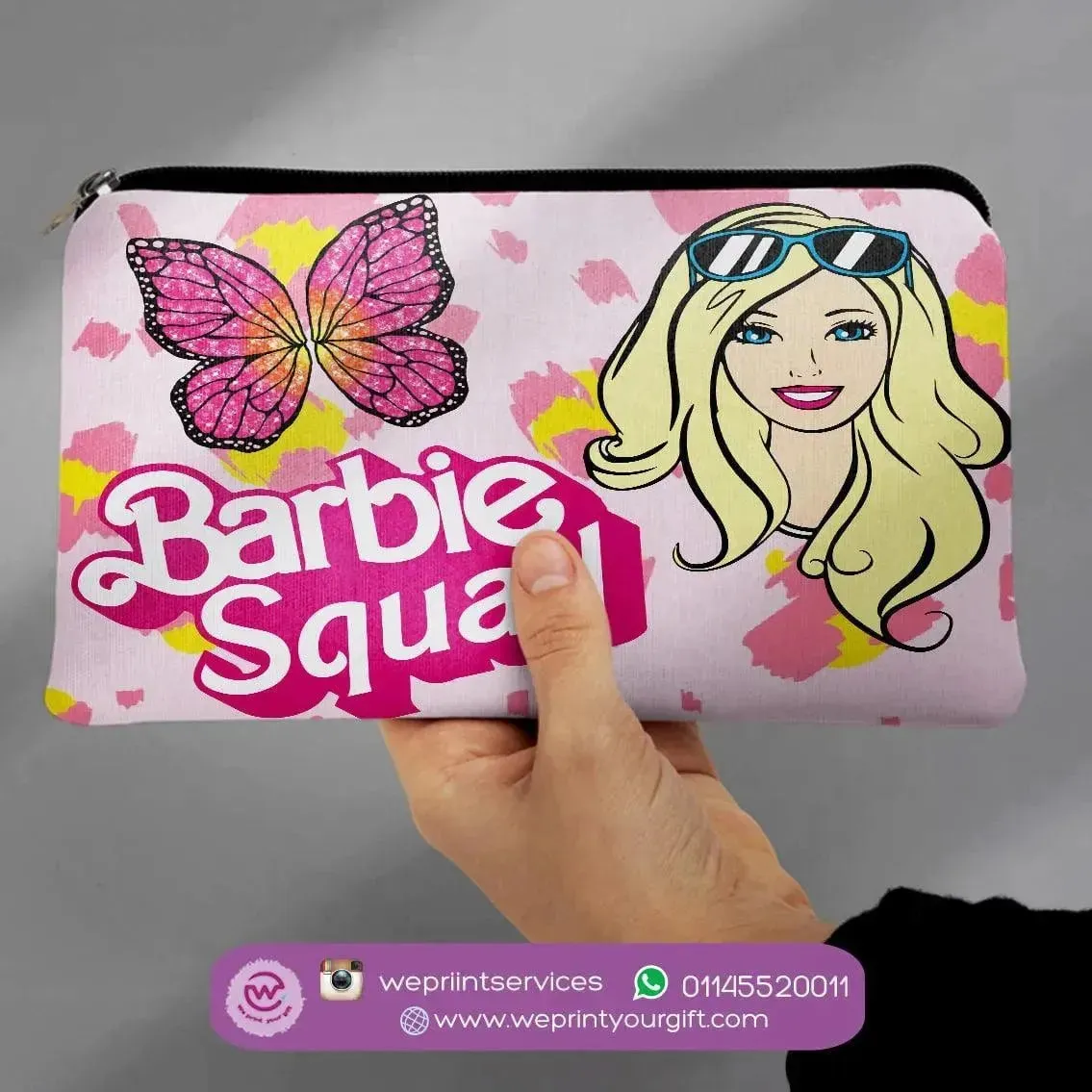 Canvas - Pencil Case - Barbie