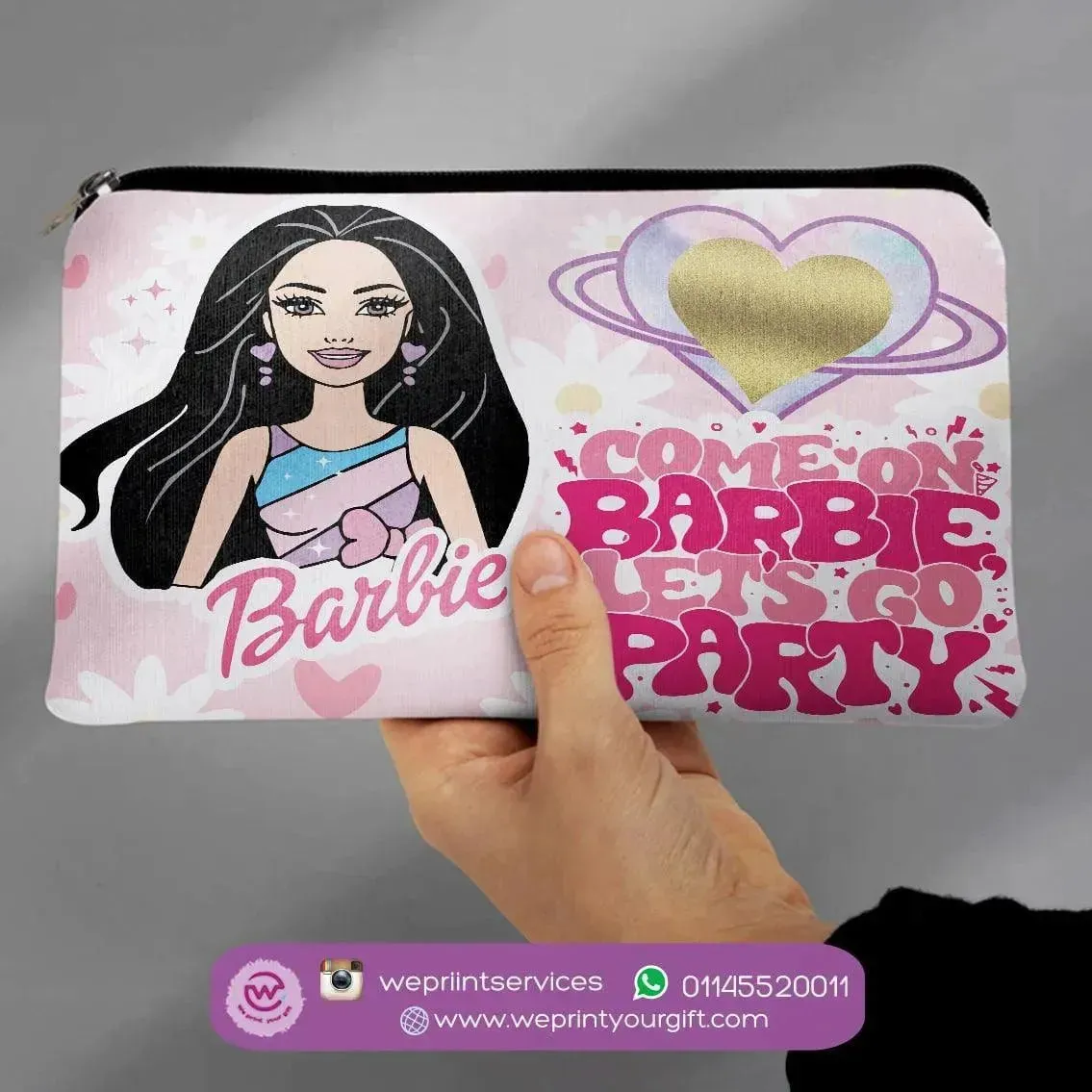 Canvas - Pencil Case - Barbie