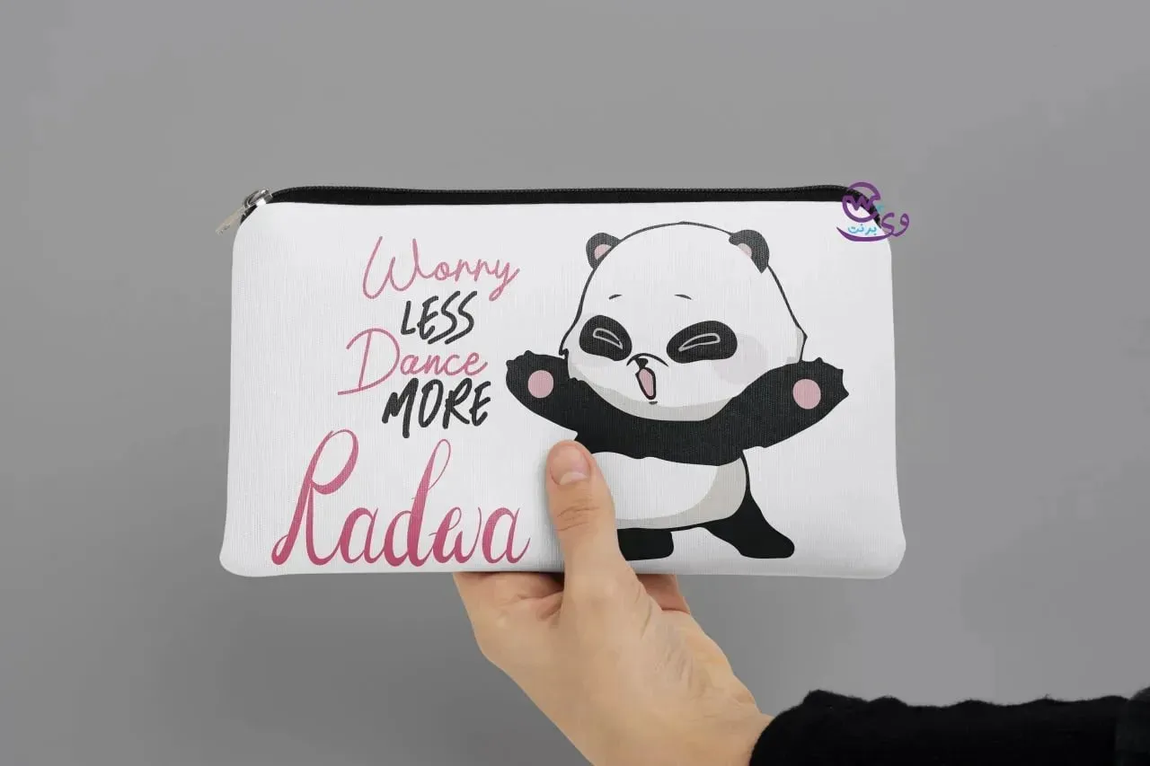 Canvas - Pencil Case - Panda