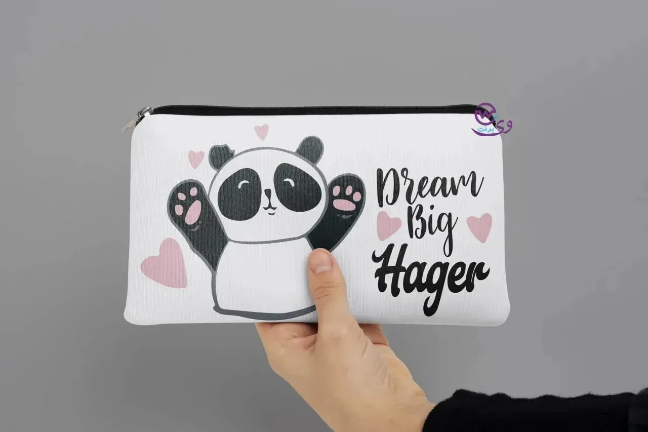 Canvas - Pencil Case - Panda