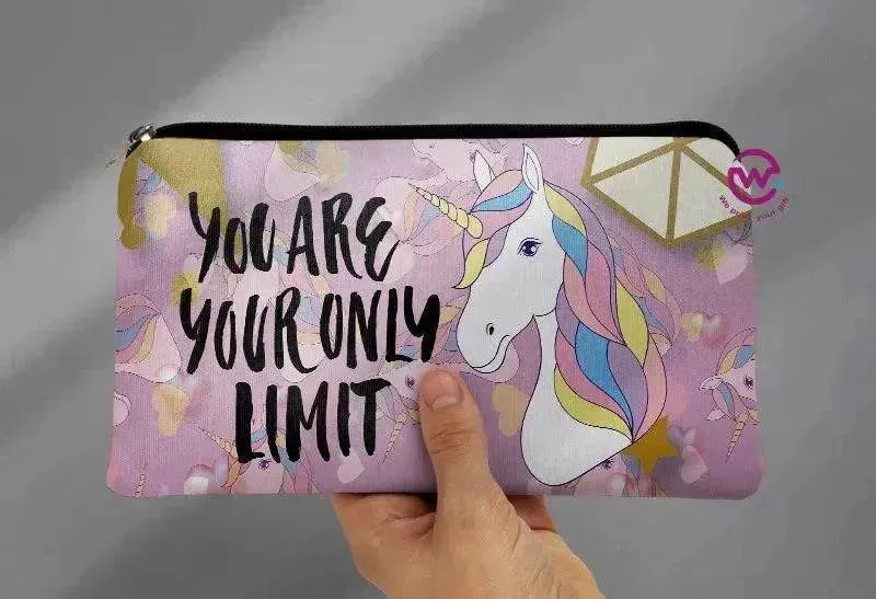 Canvas - Pencil Case - Unicorn