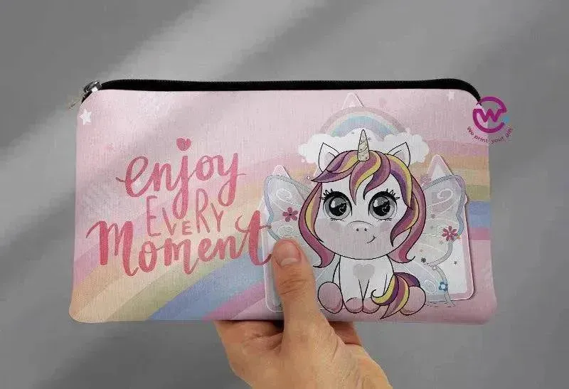 Canvas - Pencil Case - Unicorn