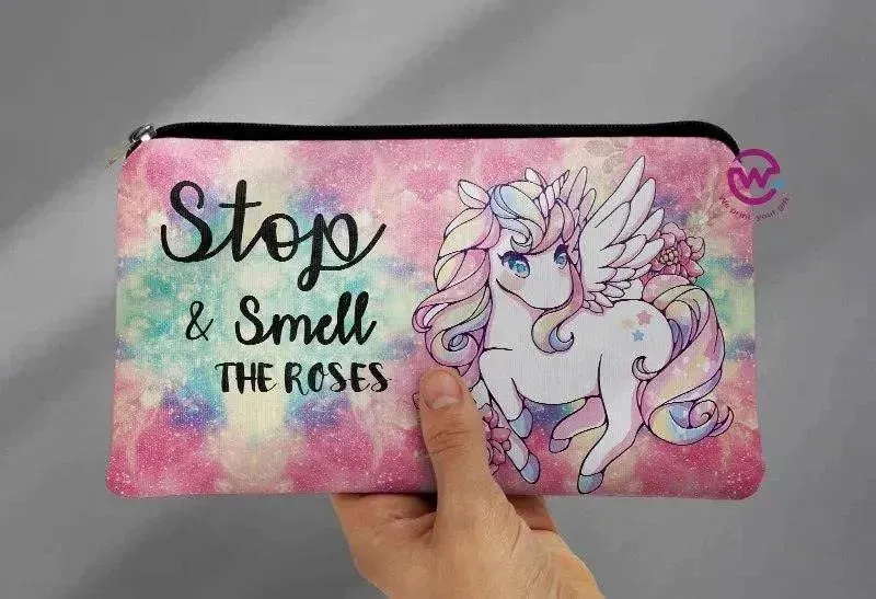 Canvas - Pencil Case - Unicorn