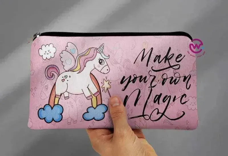 Canvas - Pencil Case - Unicorn