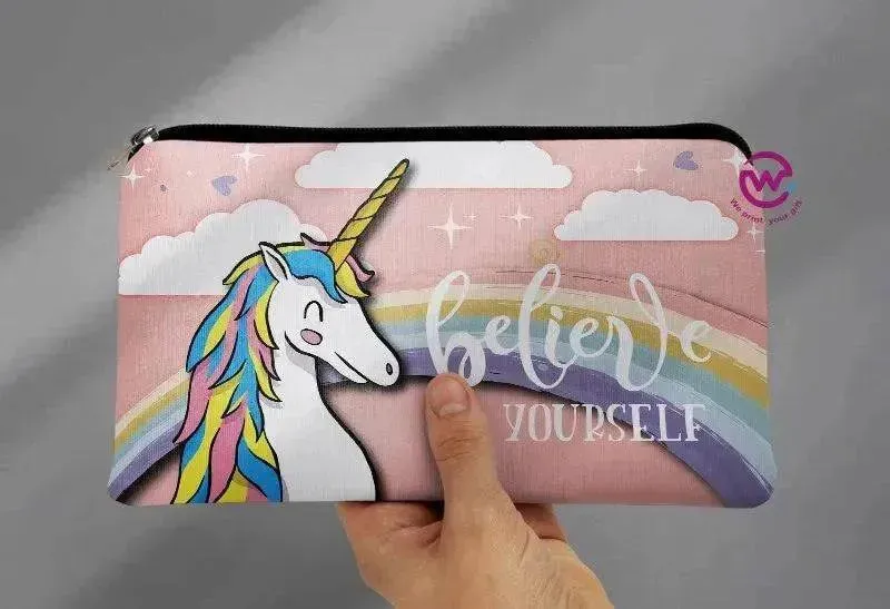 Canvas - Pencil Case - Unicorn