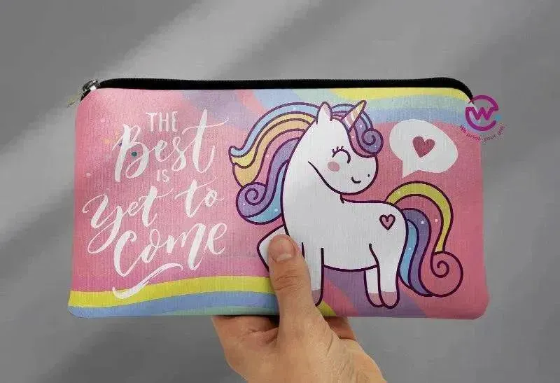 Canvas - Pencil Case - Unicorn