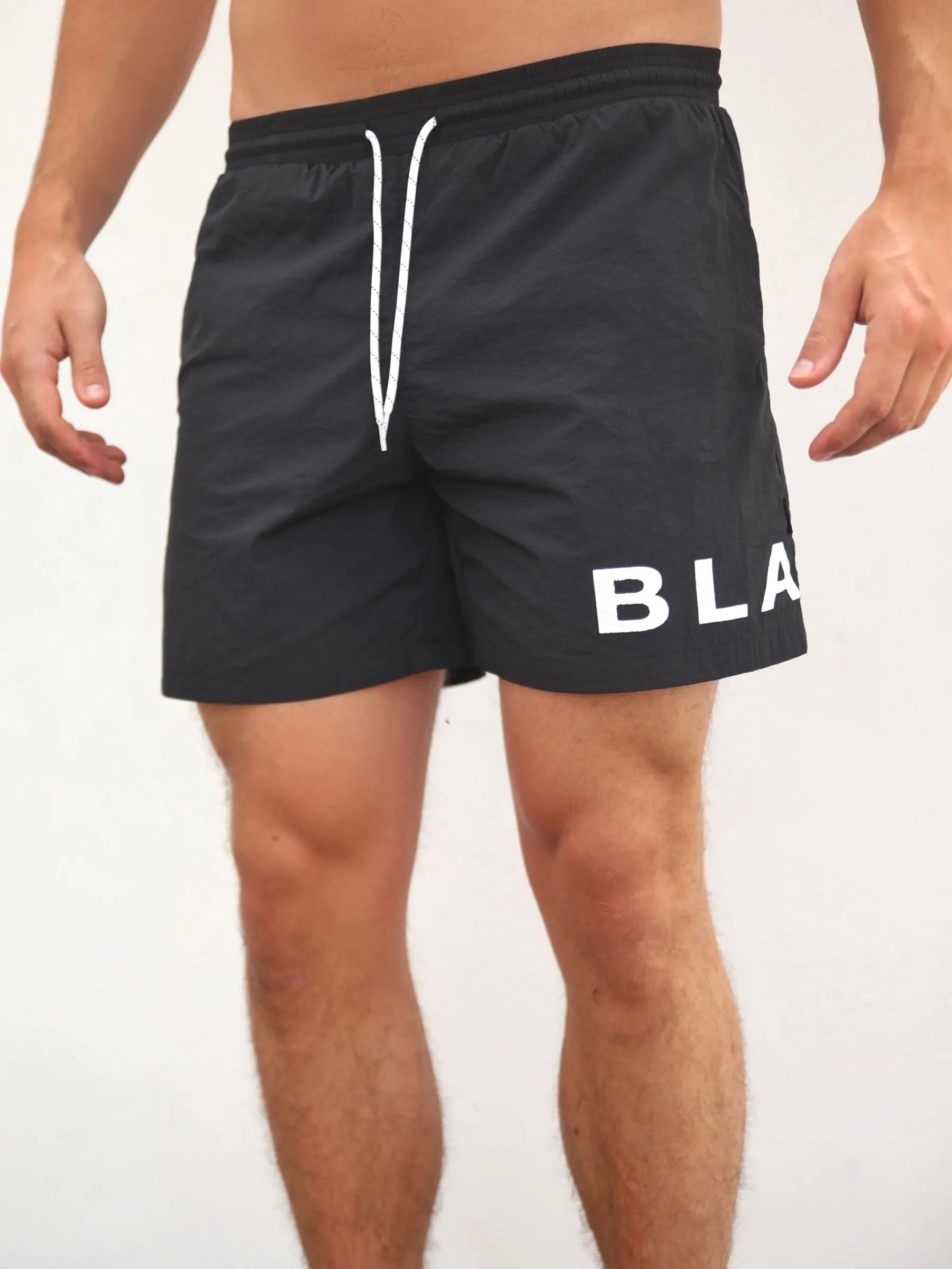 Capri Swim Shorts - Black