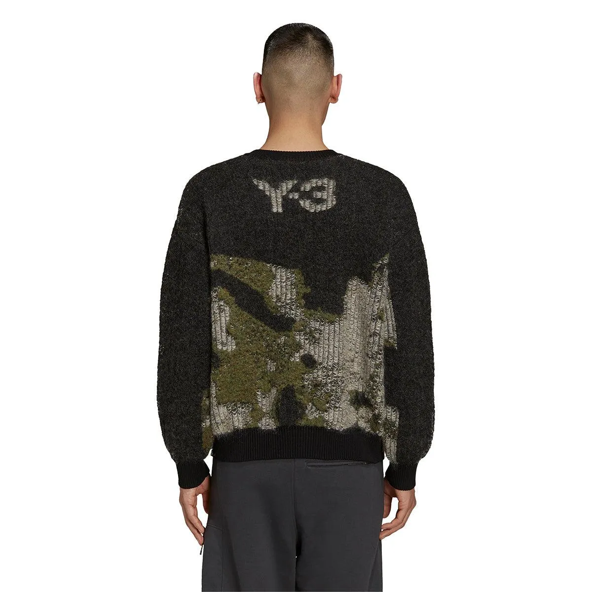 CH1 Camo Knit Crew Sweater