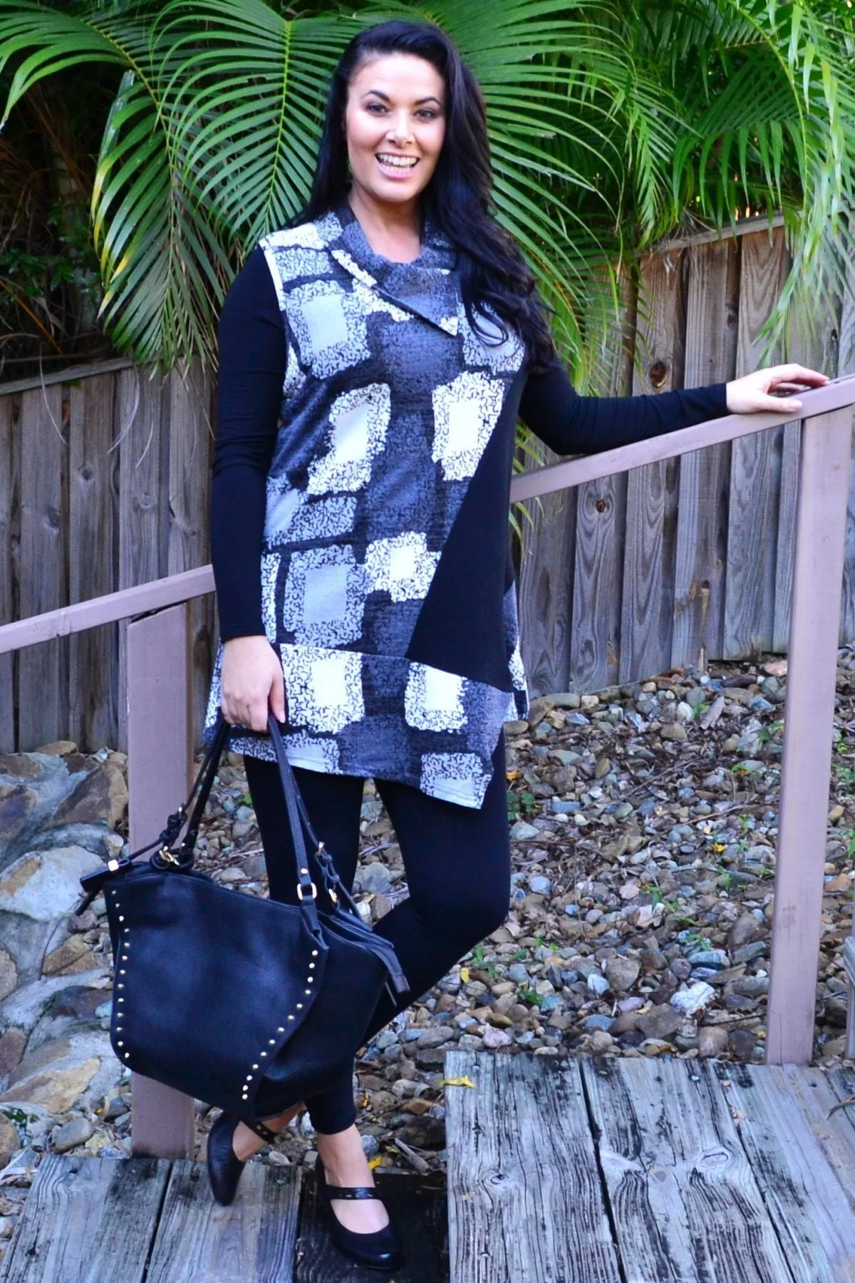 Charlotte Oversized Collar Tunic