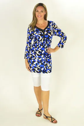 Clarity Shapes Tunic Top