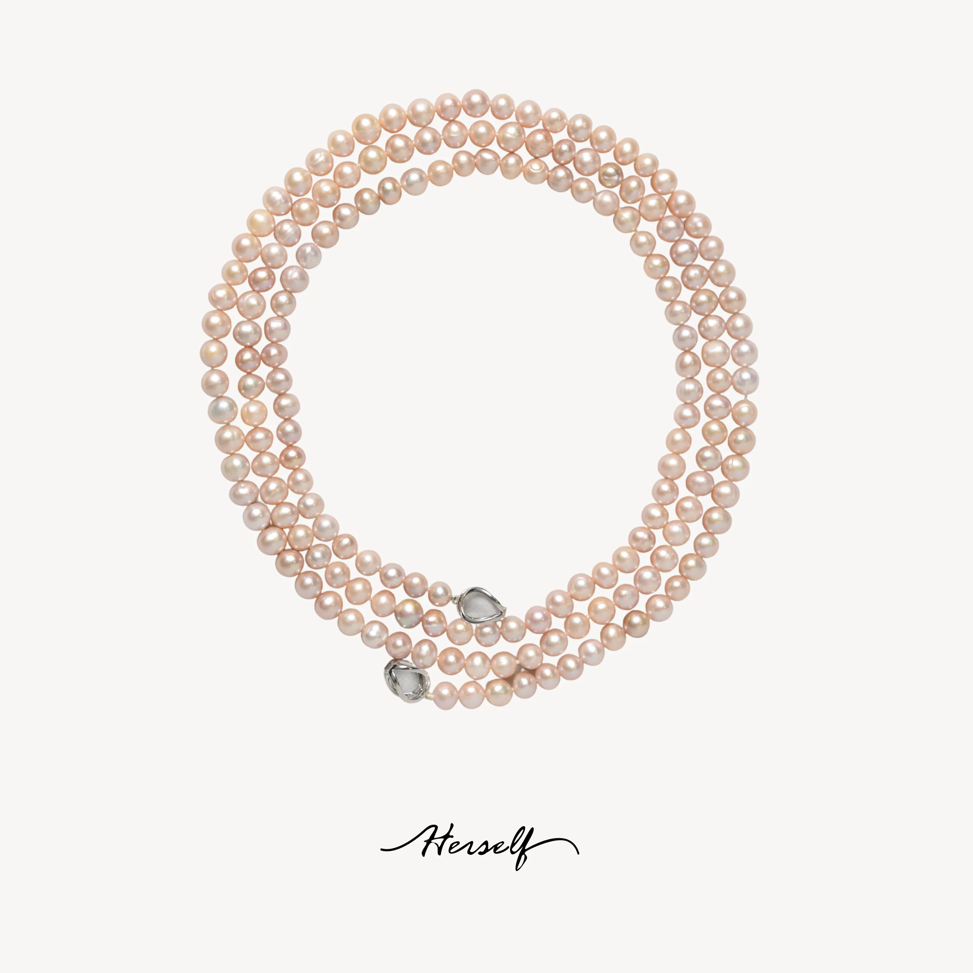 Classy Pearl Strand Necklace