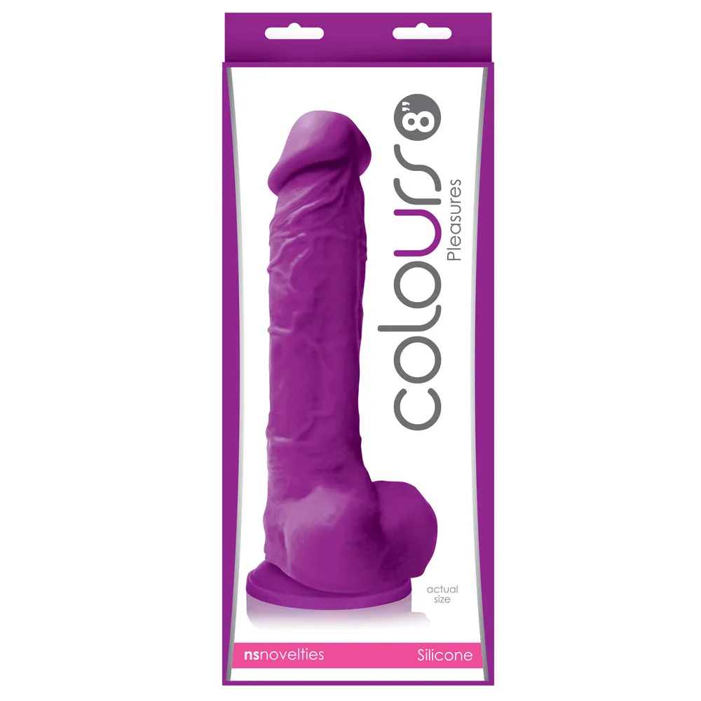 Colours Pleasures 8" Dildo - Firm