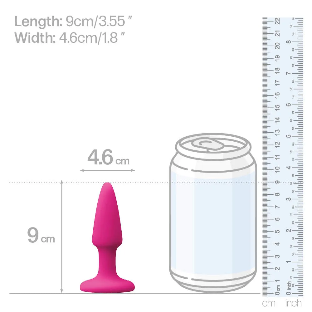 Colours Silicone Pleasure Anal Plug - Mini