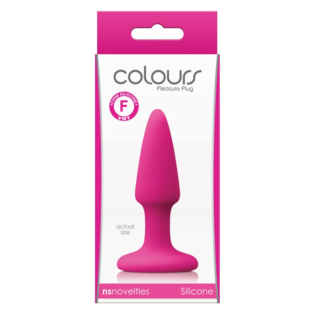 Colours Silicone Pleasure Anal Plug - Mini