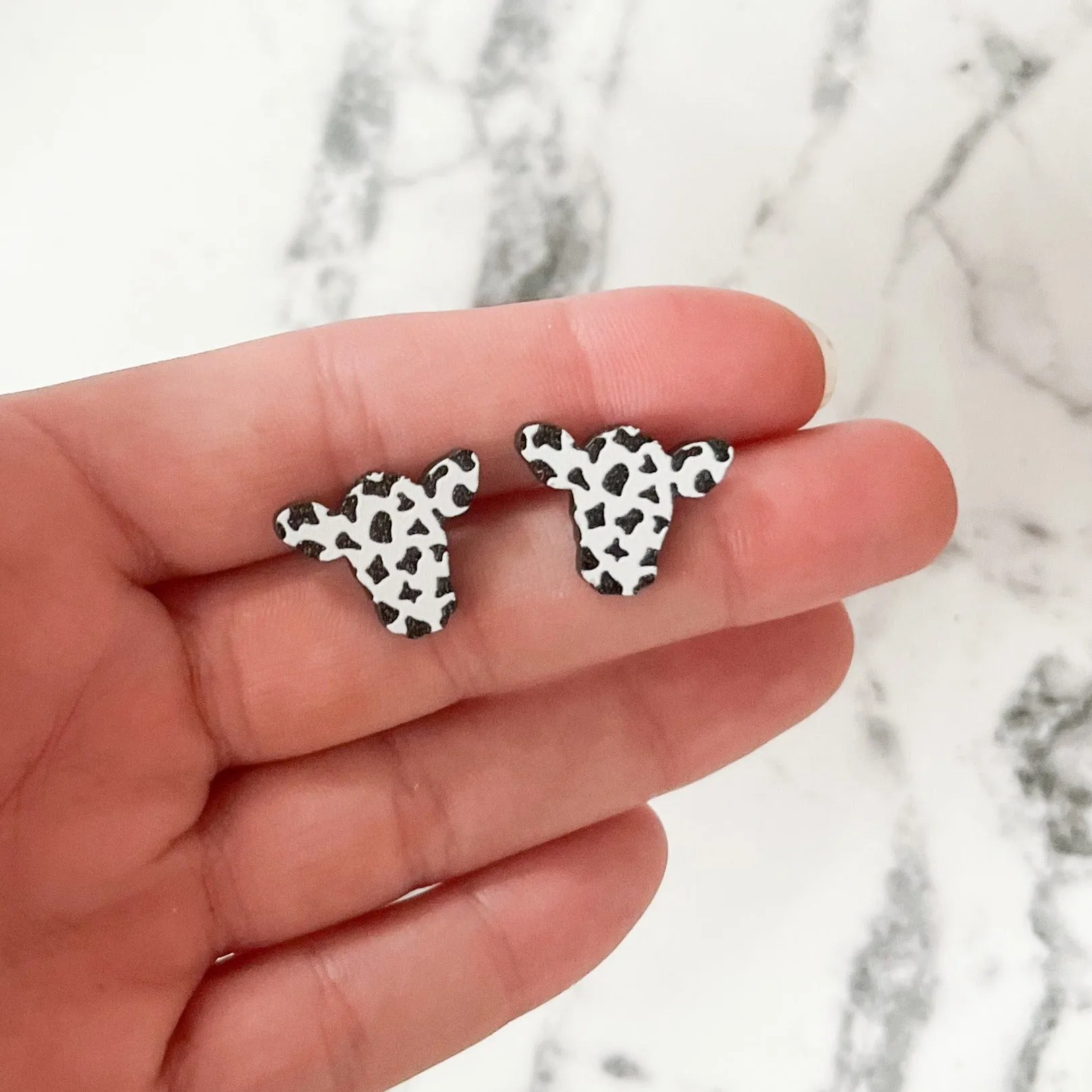 Cow Cutie Stud Earrings