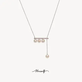 Echo Music Pearl Necklace