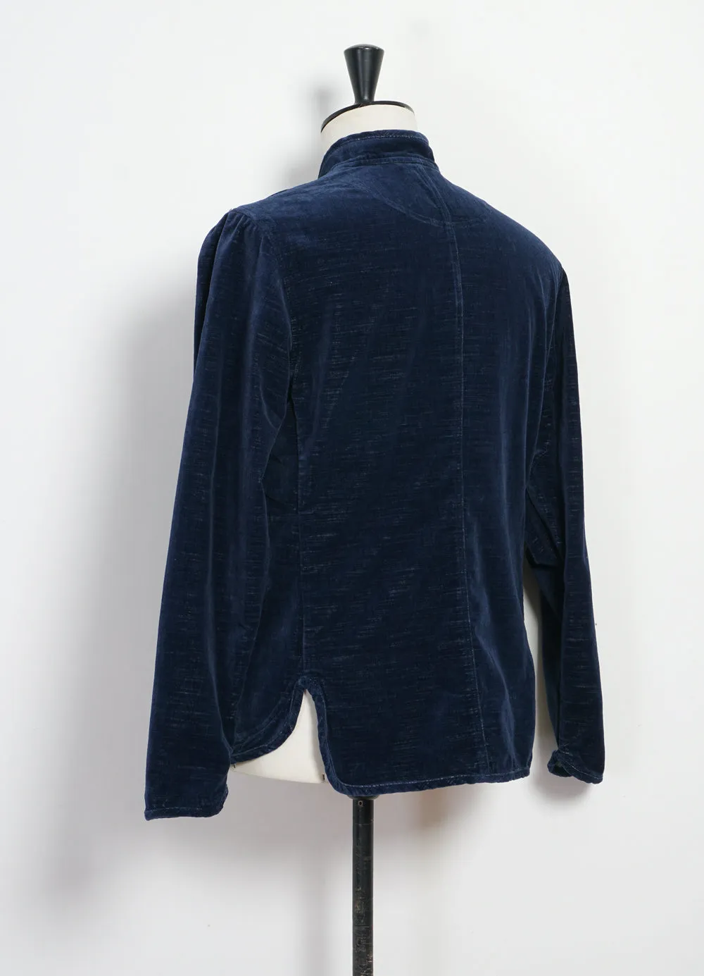 ERLING | Quilted Work Jacket | Velvet Indigo