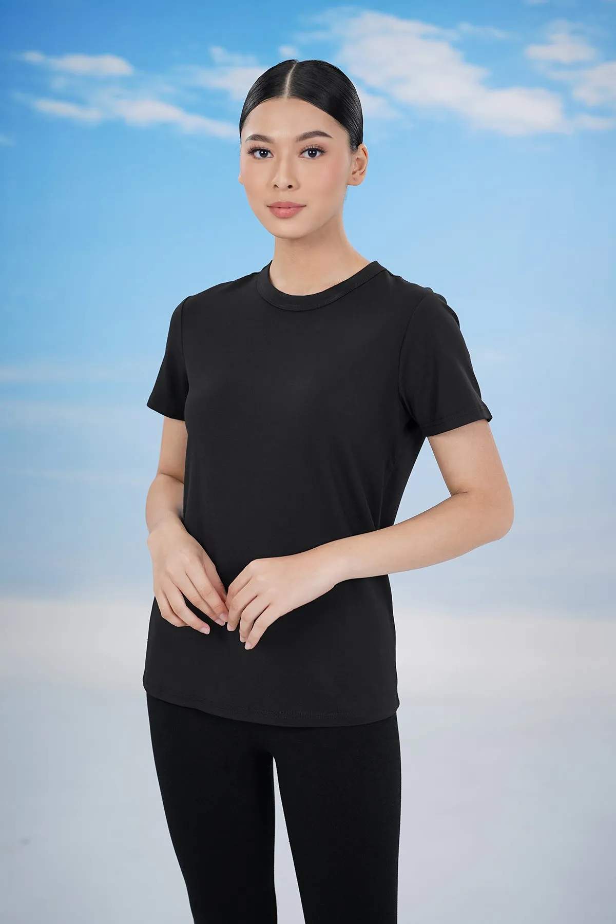 Everyday Inner Short Sleeves - Black