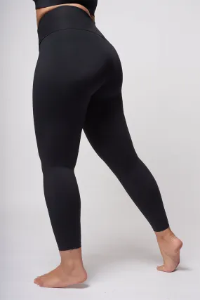 Extra Strong Compression Tummy Control Running/Sport Leggings Black