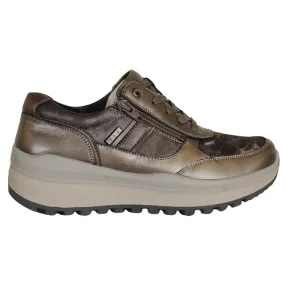 G Comfort  Wide Fit Shoes - R-9281 - Silver