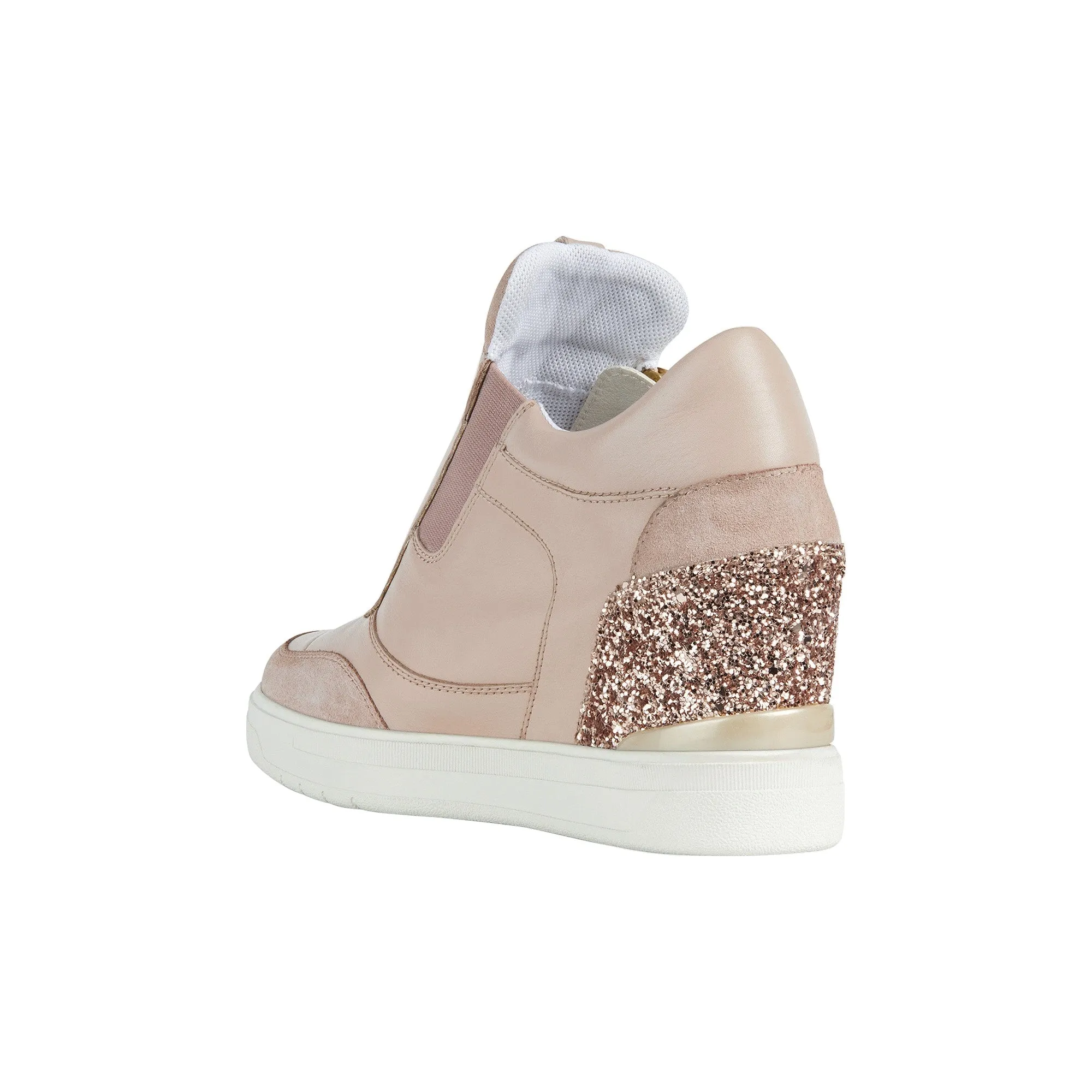 Geox Maurica Ladies Zip Side Wedge Sneaker